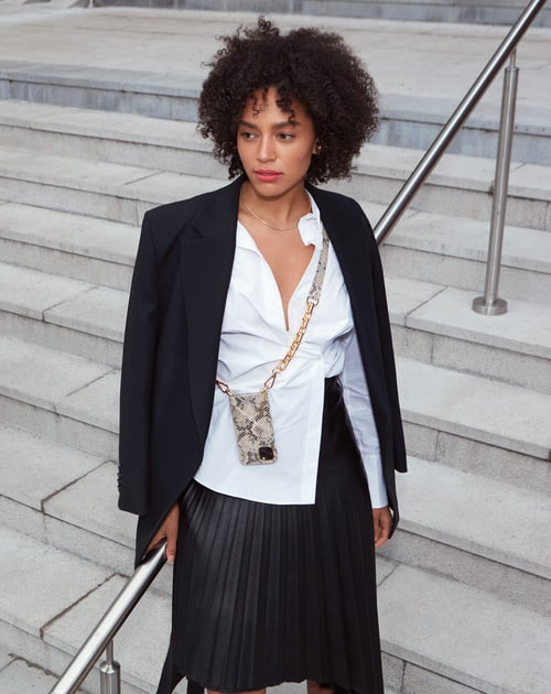 Beige Shimmery Snake