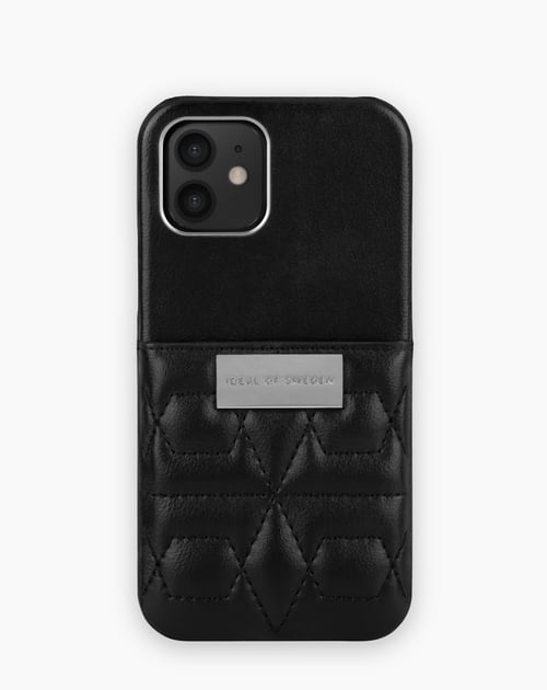 Quilted Black - Mini Pocket