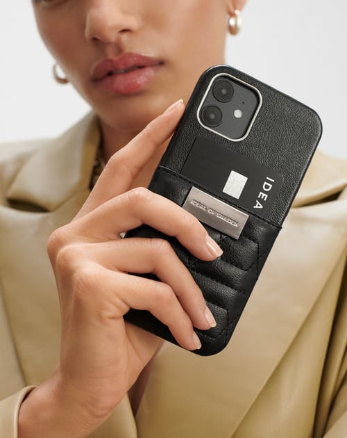 Quilted Black - Mini Pocket