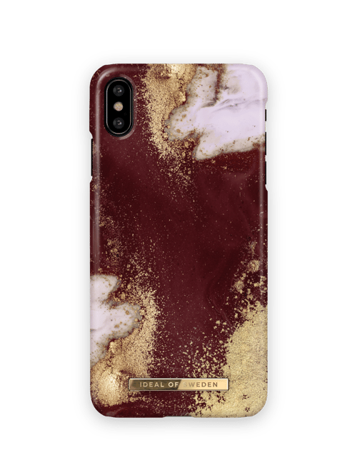 Golden Burgundy Marble