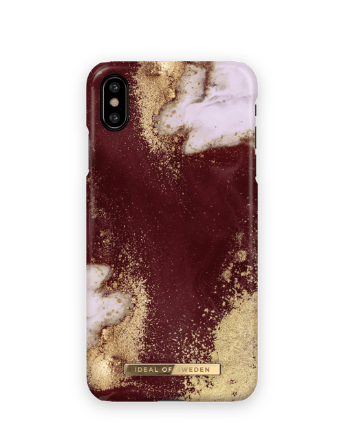 Golden Burgundy Marble