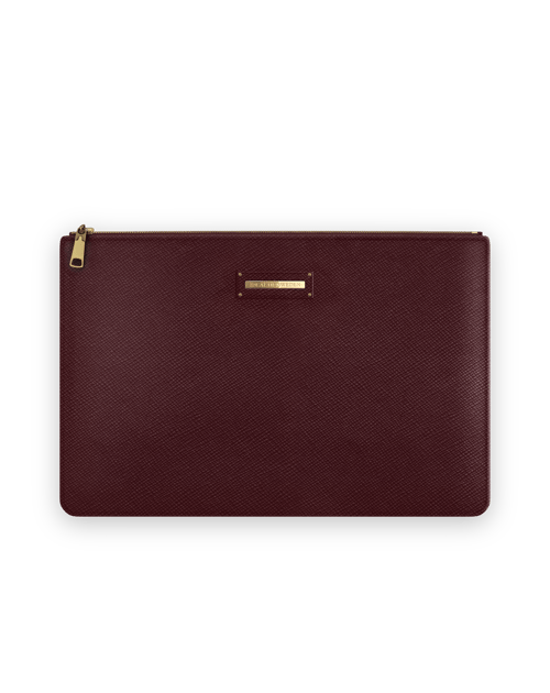 Saffiano Burgundy