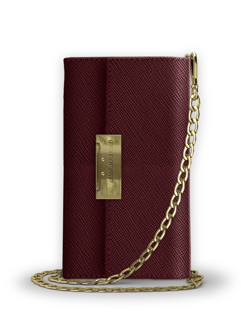 Saffiano Burgundy