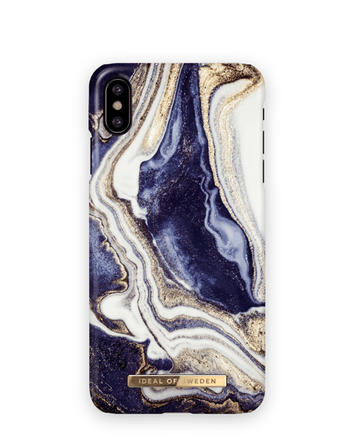 Golden Indigo Marble