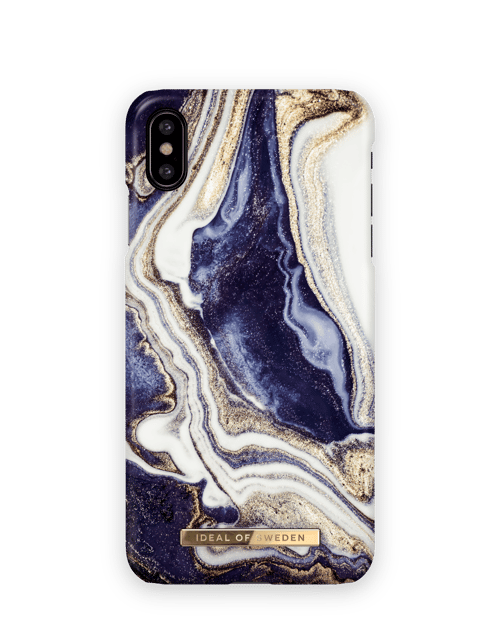 Golden Indigo Marble