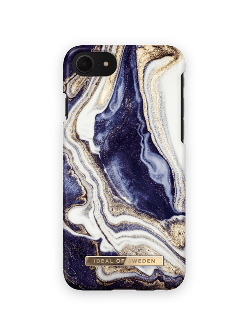Golden Indigo Marble