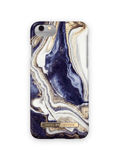 Golden Indigo Marble