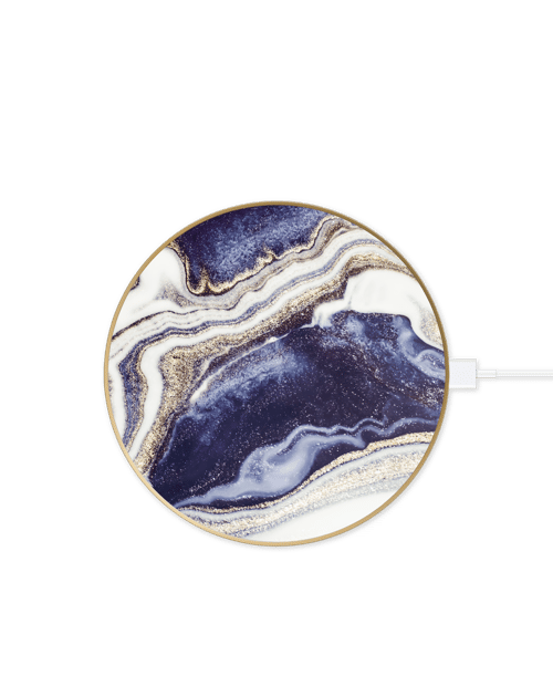 Golden Indigo Marble