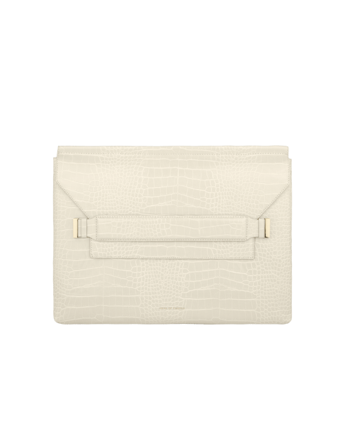 Cream Beige Croco