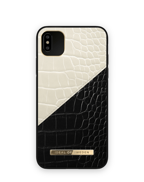 Cream Black Croco