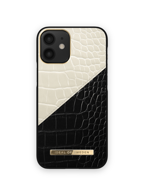 Cream Black Croco