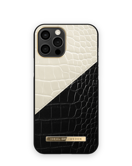 Cream Black Croco