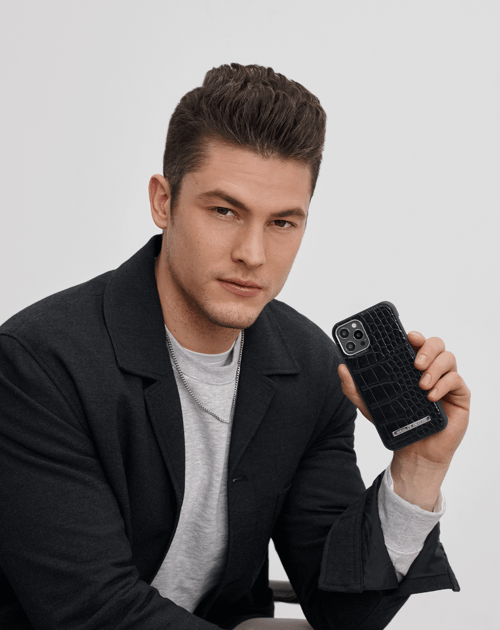 Neo Noir Croco Silver